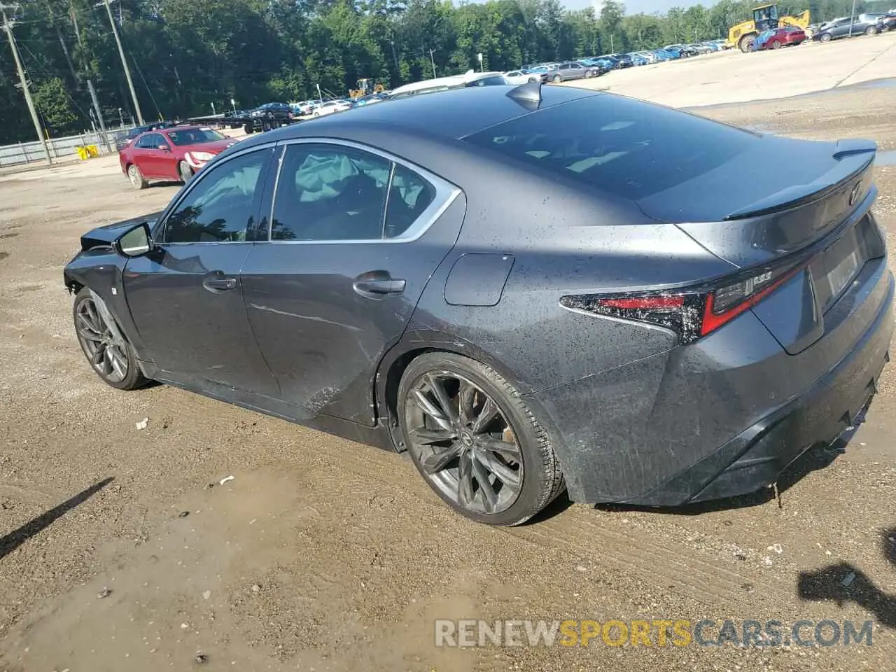 2 Photograph of a damaged car JTHGZ1B22N5049718 LEXUS IS 350 F S 2022