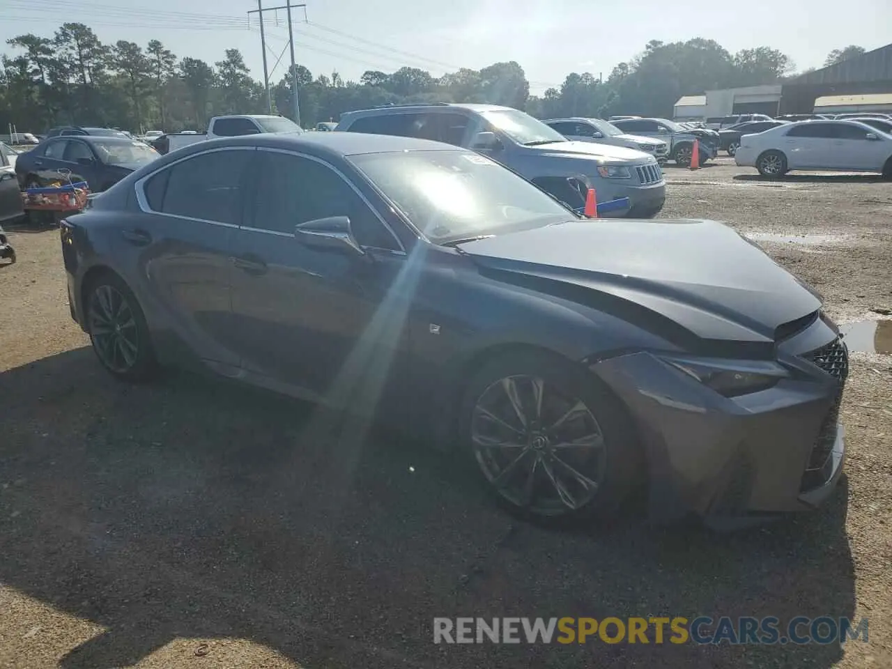 4 Photograph of a damaged car JTHGZ1B22N5049718 LEXUS IS 350 F S 2022