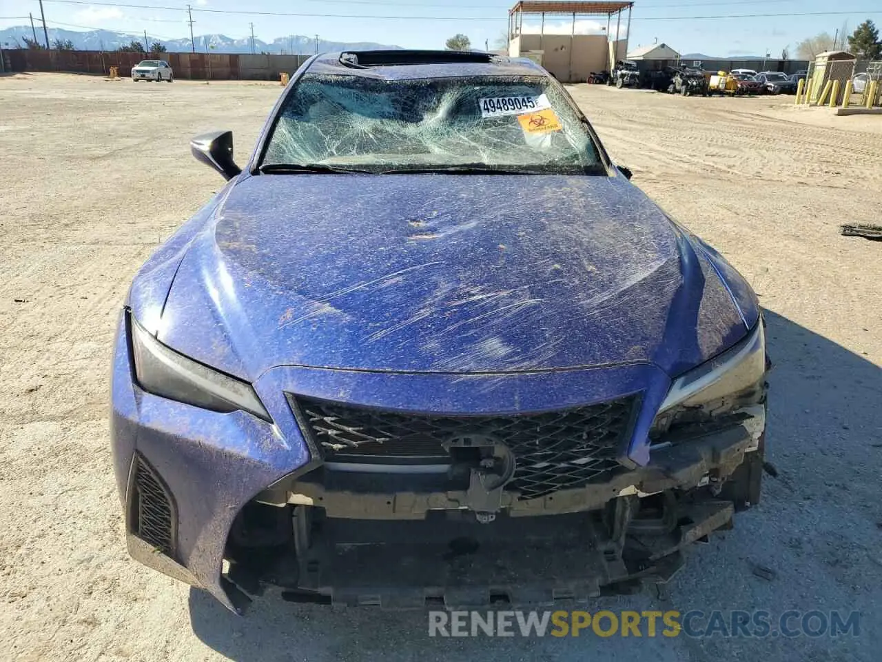 5 Photograph of a damaged car JTHGZ1B22N5051954 LEXUS IS 350 F S 2022