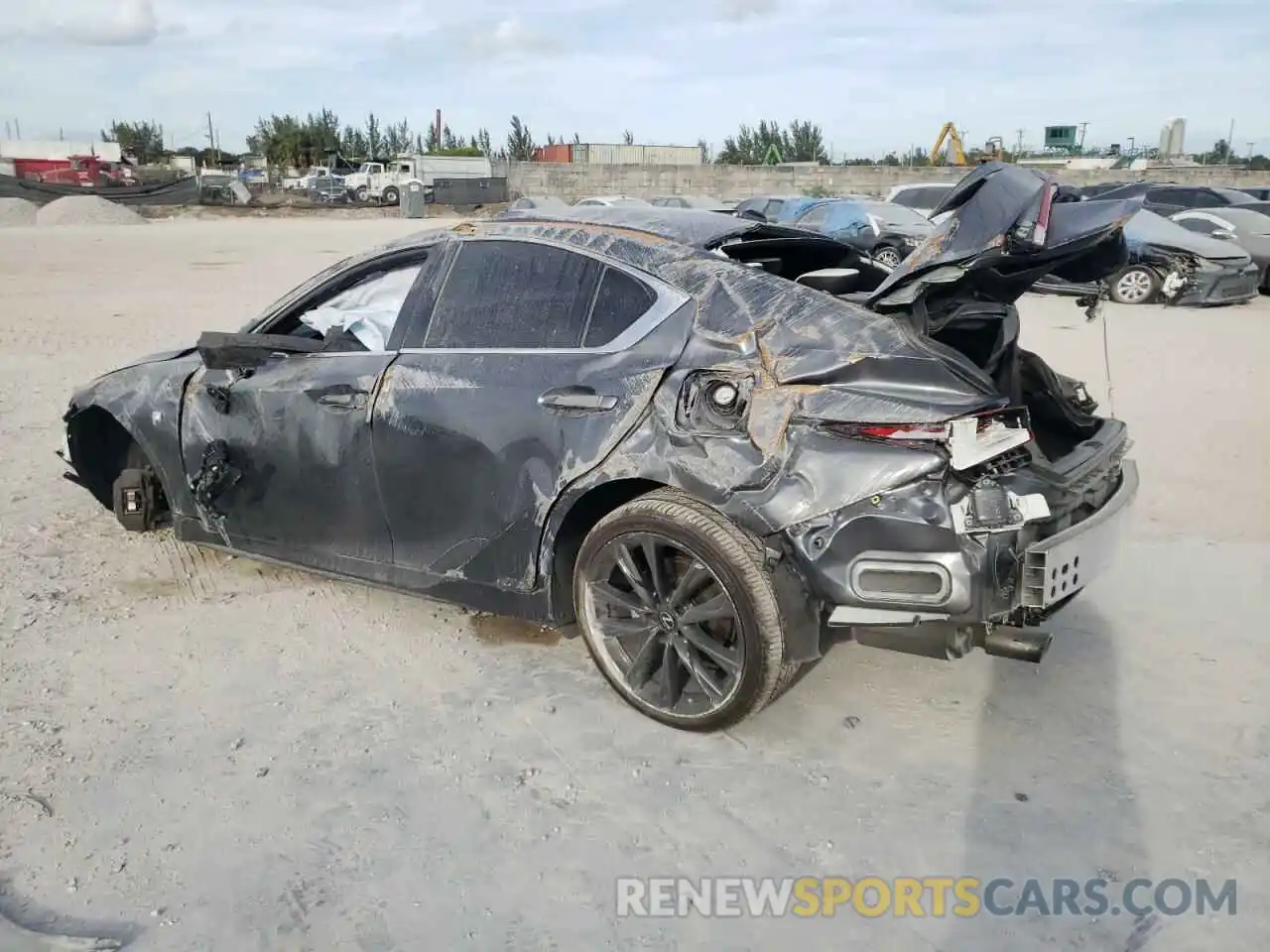 2 Photograph of a damaged car JTHGZ1B23N5050084 LEXUS IS 350 F S 2022