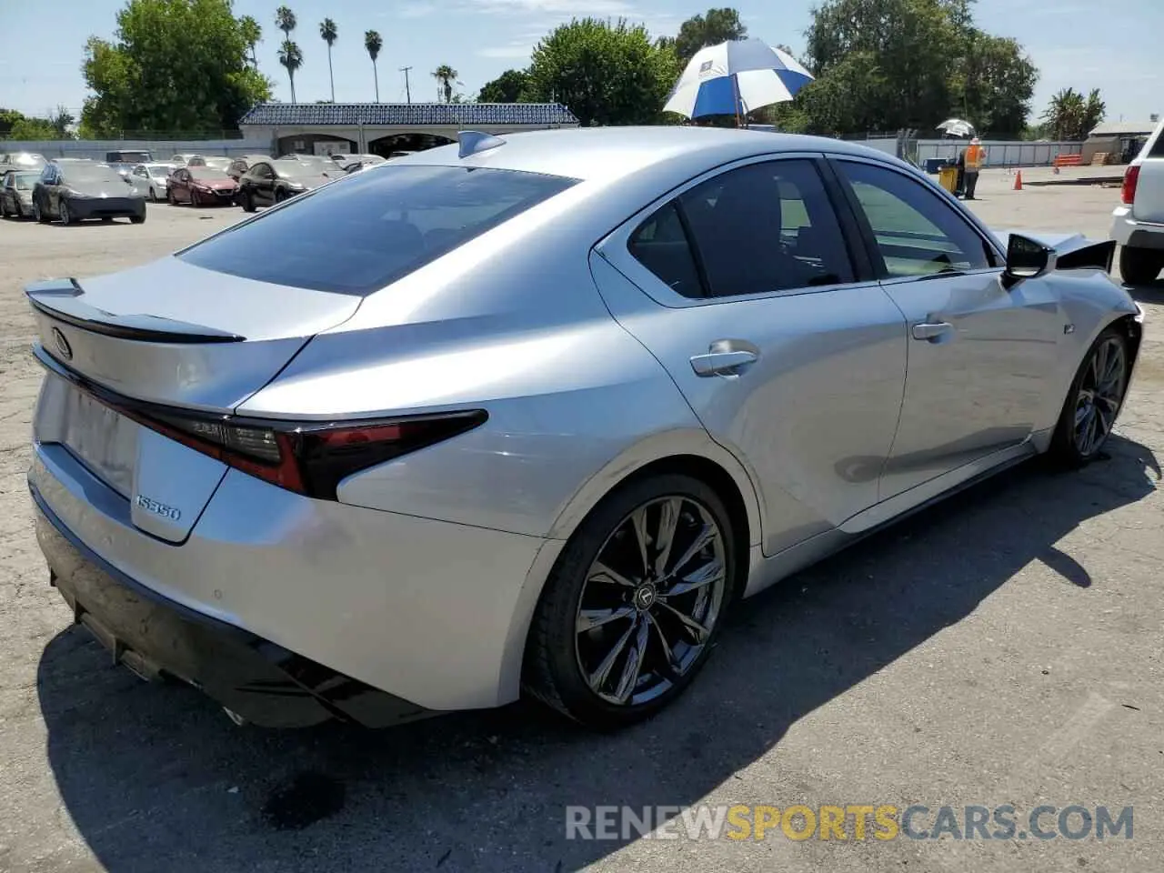 3 Photograph of a damaged car JTHGZ1B23N5057097 LEXUS IS 350 F S 2022