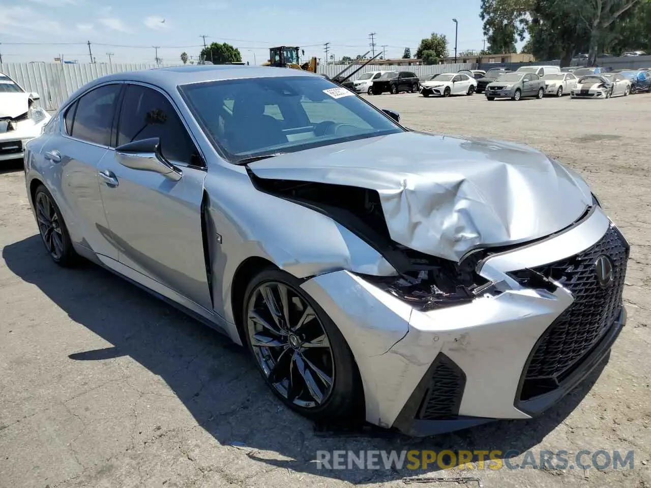 4 Photograph of a damaged car JTHGZ1B23N5057097 LEXUS IS 350 F S 2022