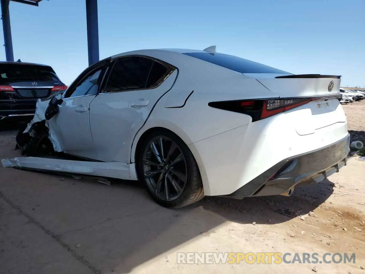 2 Photograph of a damaged car JTHGZ1B24N5052913 LEXUS IS 350 F S 2022