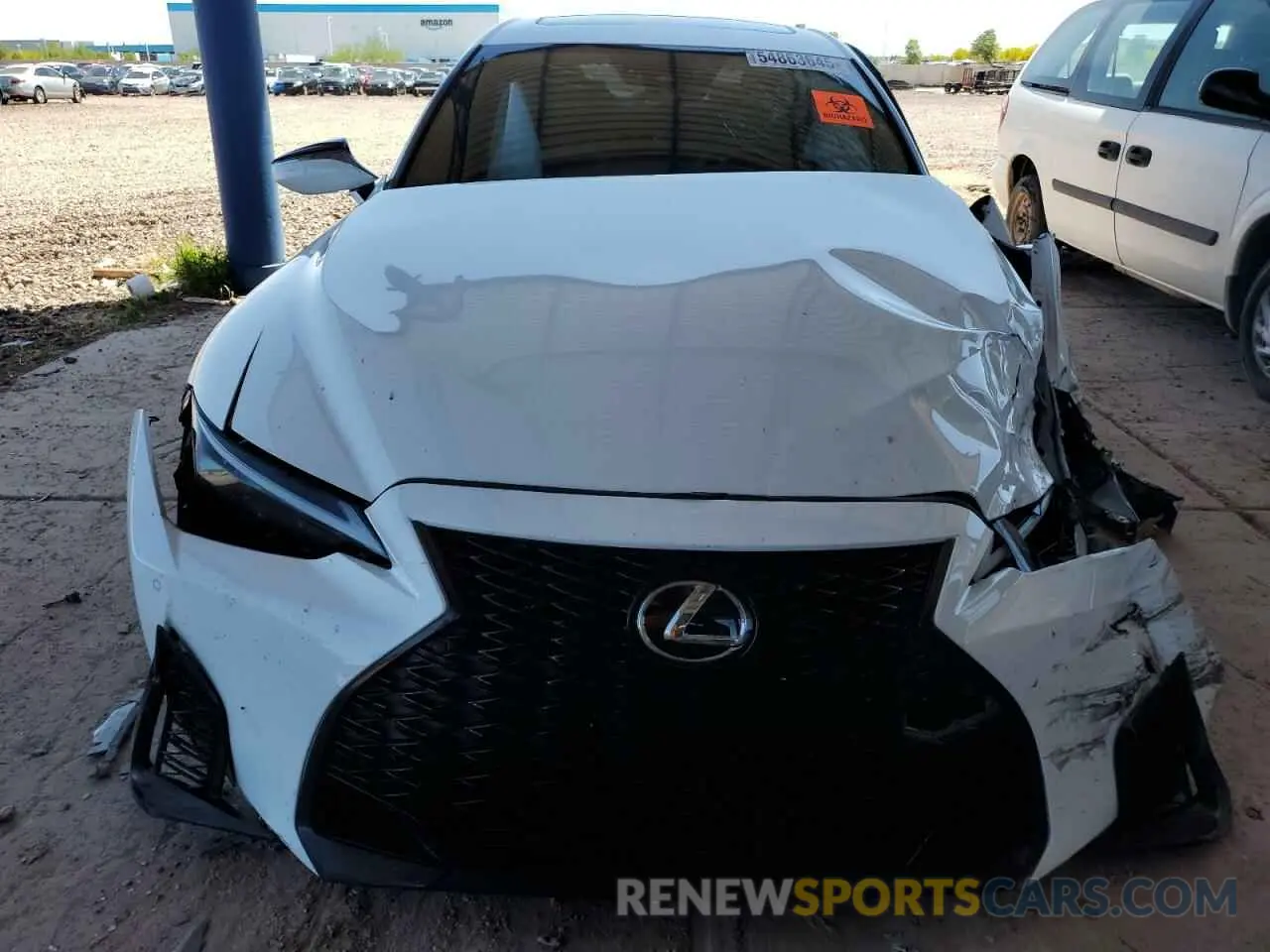 5 Photograph of a damaged car JTHGZ1B24N5052913 LEXUS IS 350 F S 2022