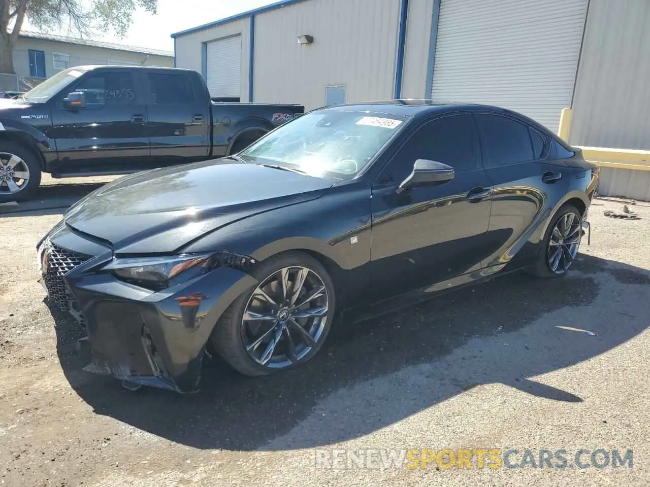 1 Photograph of a damaged car JTHGZ1B25N5049762 LEXUS IS 350 F S 2022