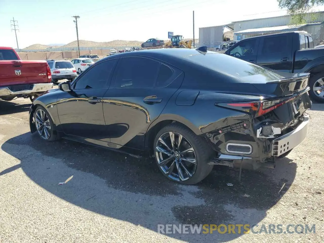 2 Photograph of a damaged car JTHGZ1B25N5049762 LEXUS IS 350 F S 2022