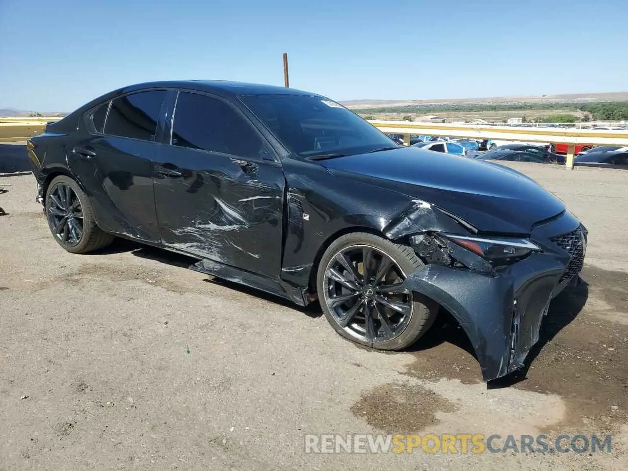 4 Photograph of a damaged car JTHGZ1B25N5049762 LEXUS IS 350 F S 2022