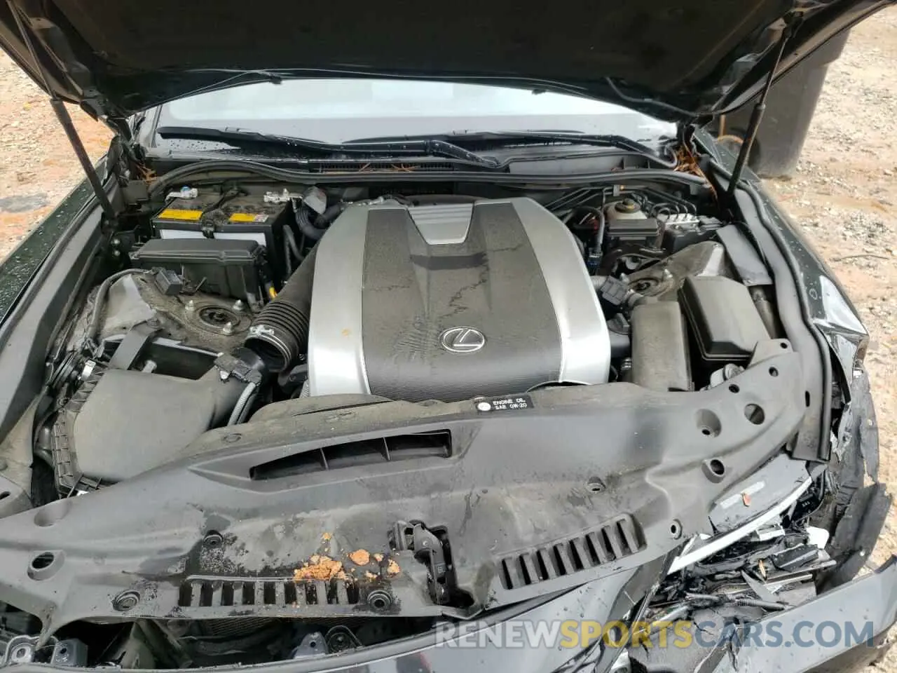 11 Photograph of a damaged car JTHGZ1B25N5050670 LEXUS IS 350 F S 2022