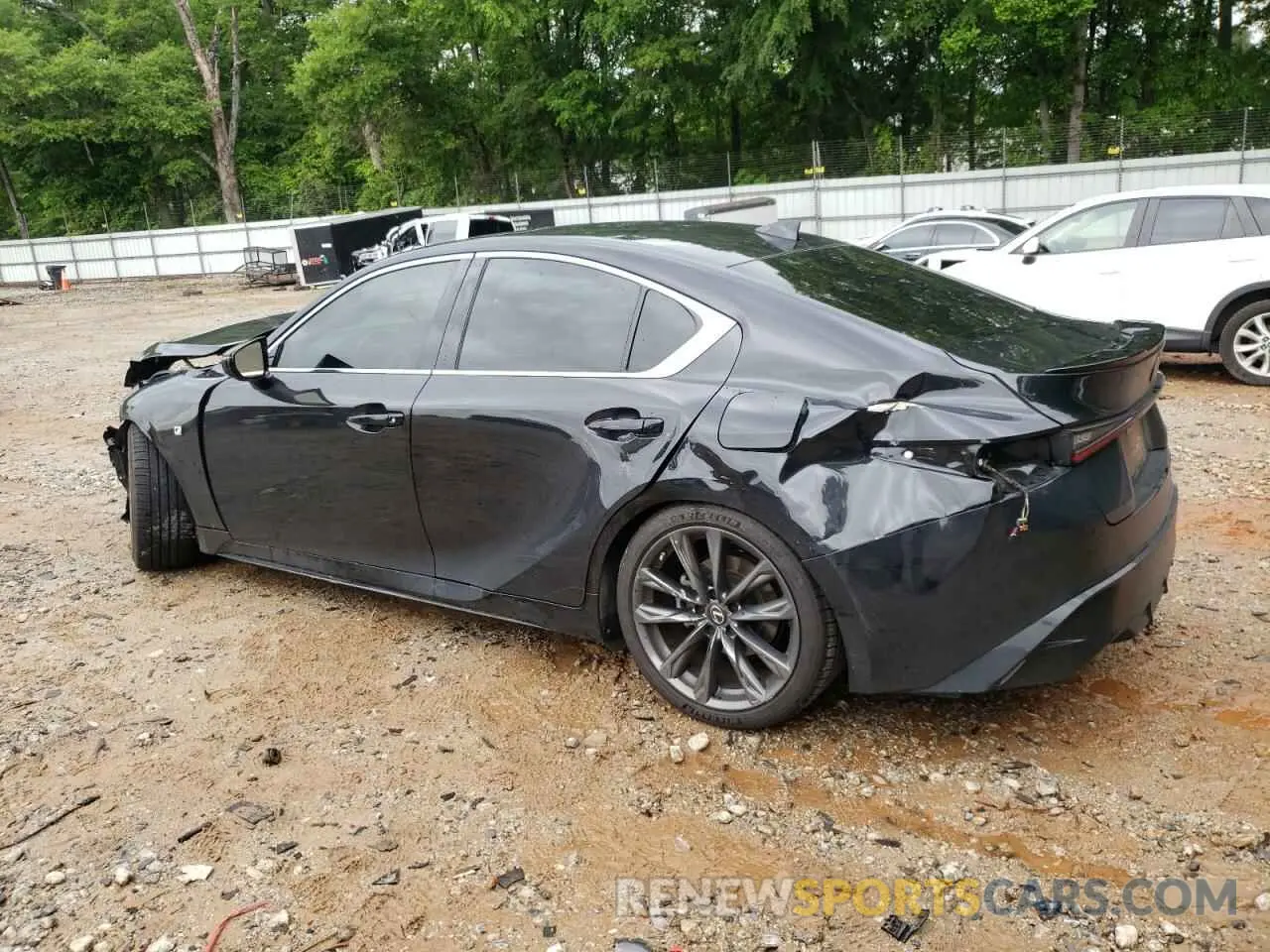 2 Photograph of a damaged car JTHGZ1B25N5050670 LEXUS IS 350 F S 2022