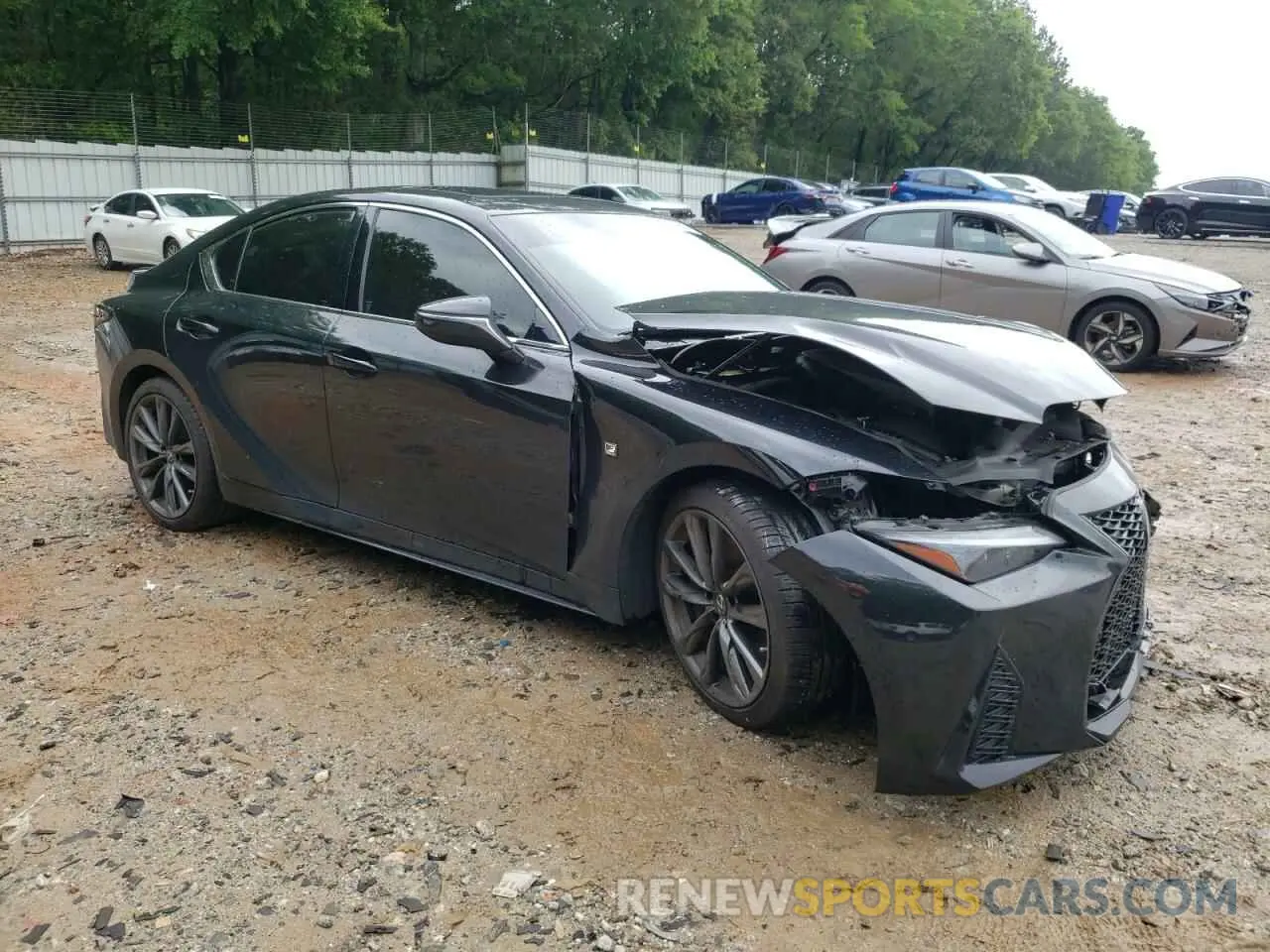 4 Photograph of a damaged car JTHGZ1B25N5050670 LEXUS IS 350 F S 2022