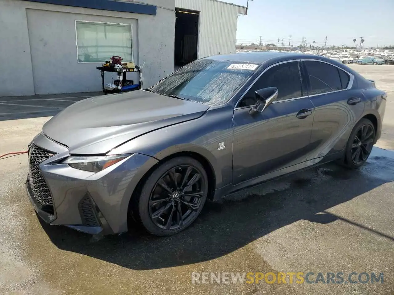 1 Photograph of a damaged car JTHGZ1B25N5055674 LEXUS IS 350 F S 2022