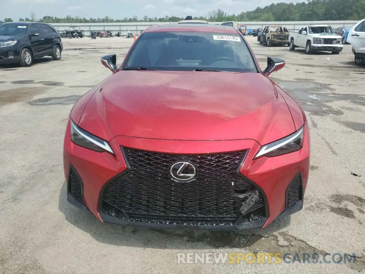 5 Photograph of a damaged car JTHGZ1B25N5056419 LEXUS IS 350 F S 2022