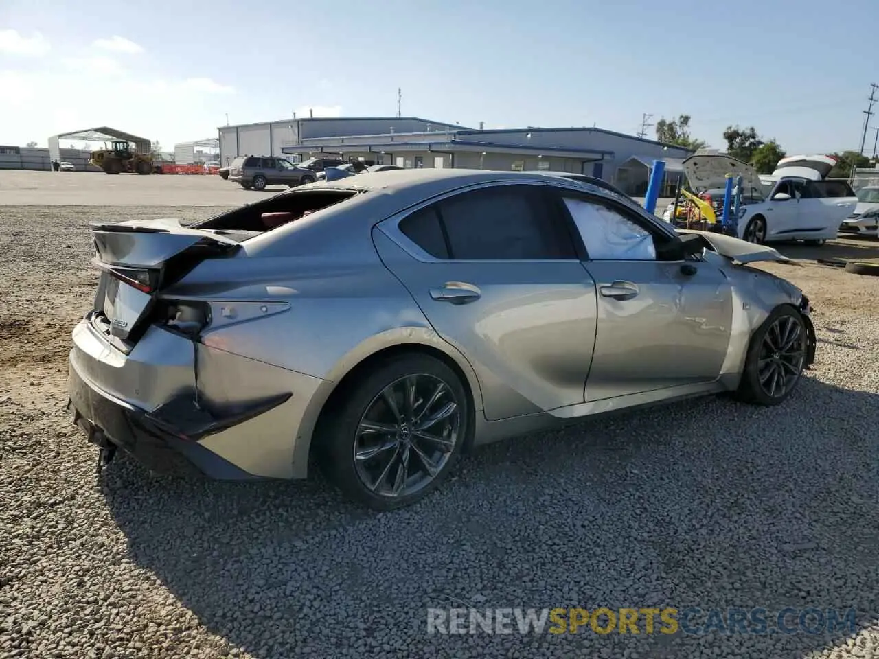 3 Photograph of a damaged car JTHGZ1B25N5056758 LEXUS IS 350 F S 2022