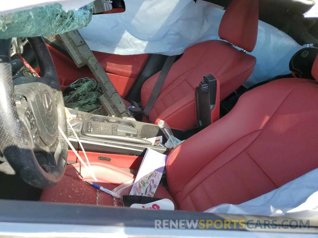 7 Photograph of a damaged car JTHGZ1B25N5056758 LEXUS IS 350 F S 2022