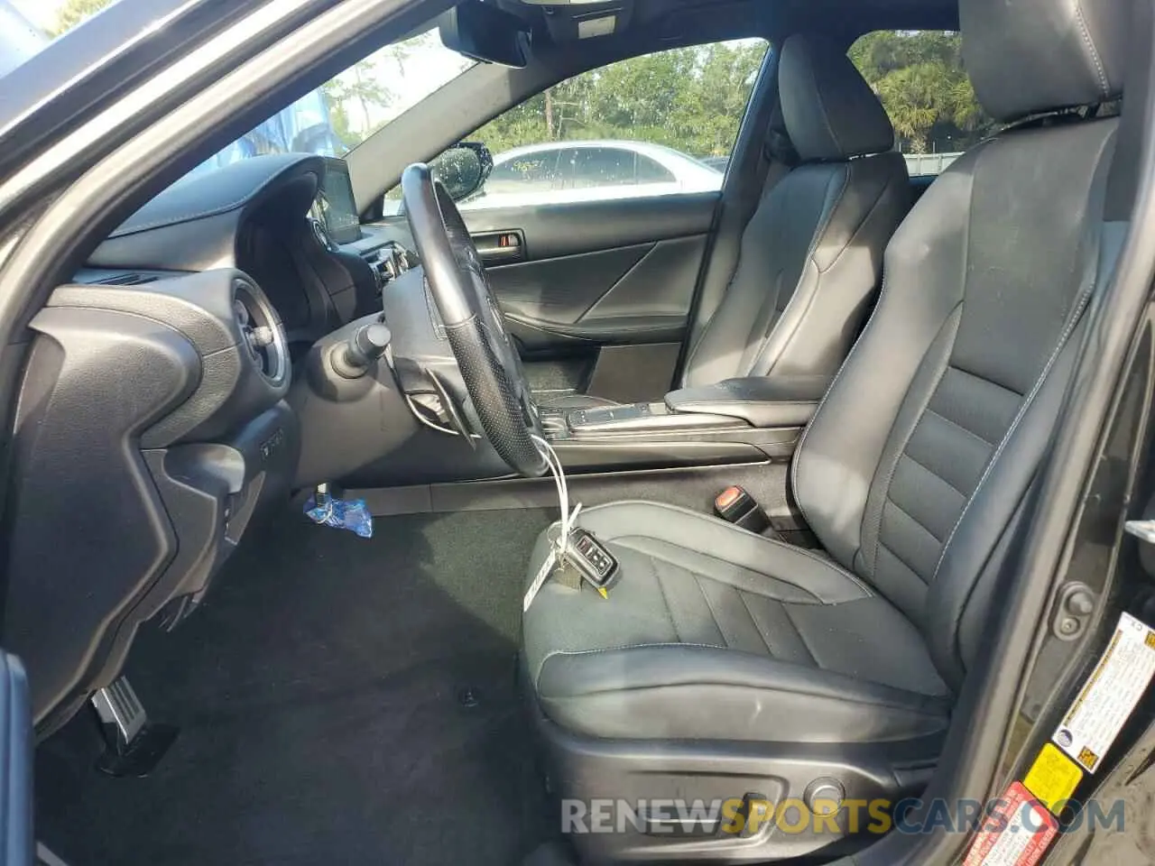 7 Photograph of a damaged car JTHGZ1B25N5058137 LEXUS IS 350 F S 2022