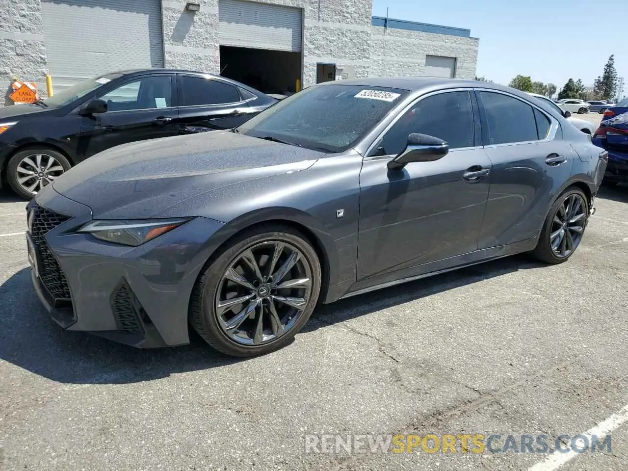 1 Photograph of a damaged car JTHGZ1B27N5055935 LEXUS IS 350 F S 2022