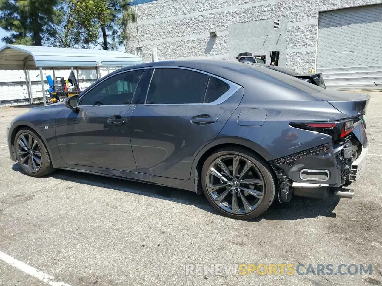 2 Photograph of a damaged car JTHGZ1B27N5055935 LEXUS IS 350 F S 2022