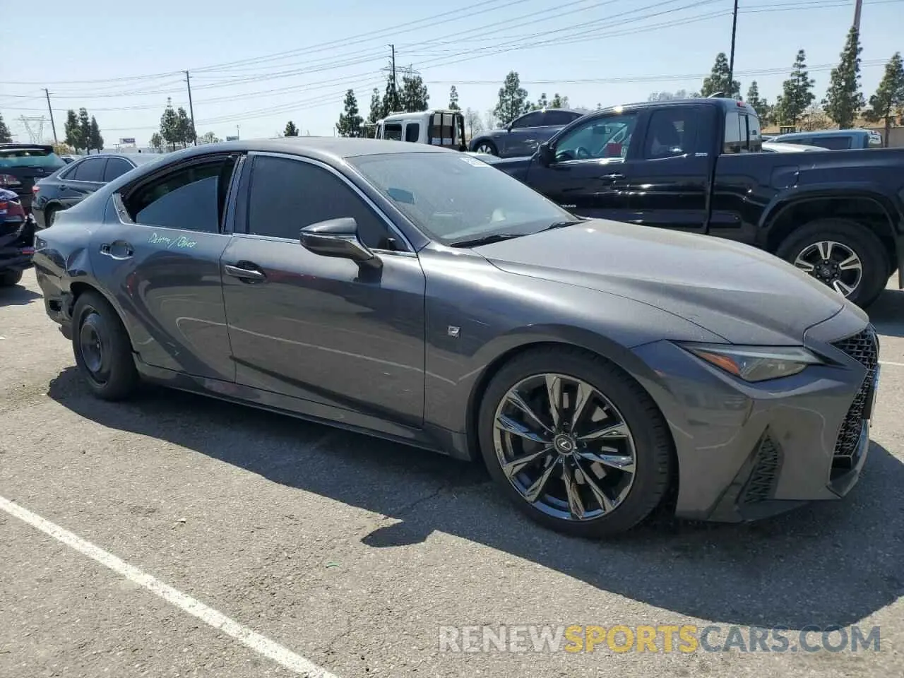 4 Photograph of a damaged car JTHGZ1B27N5055935 LEXUS IS 350 F S 2022