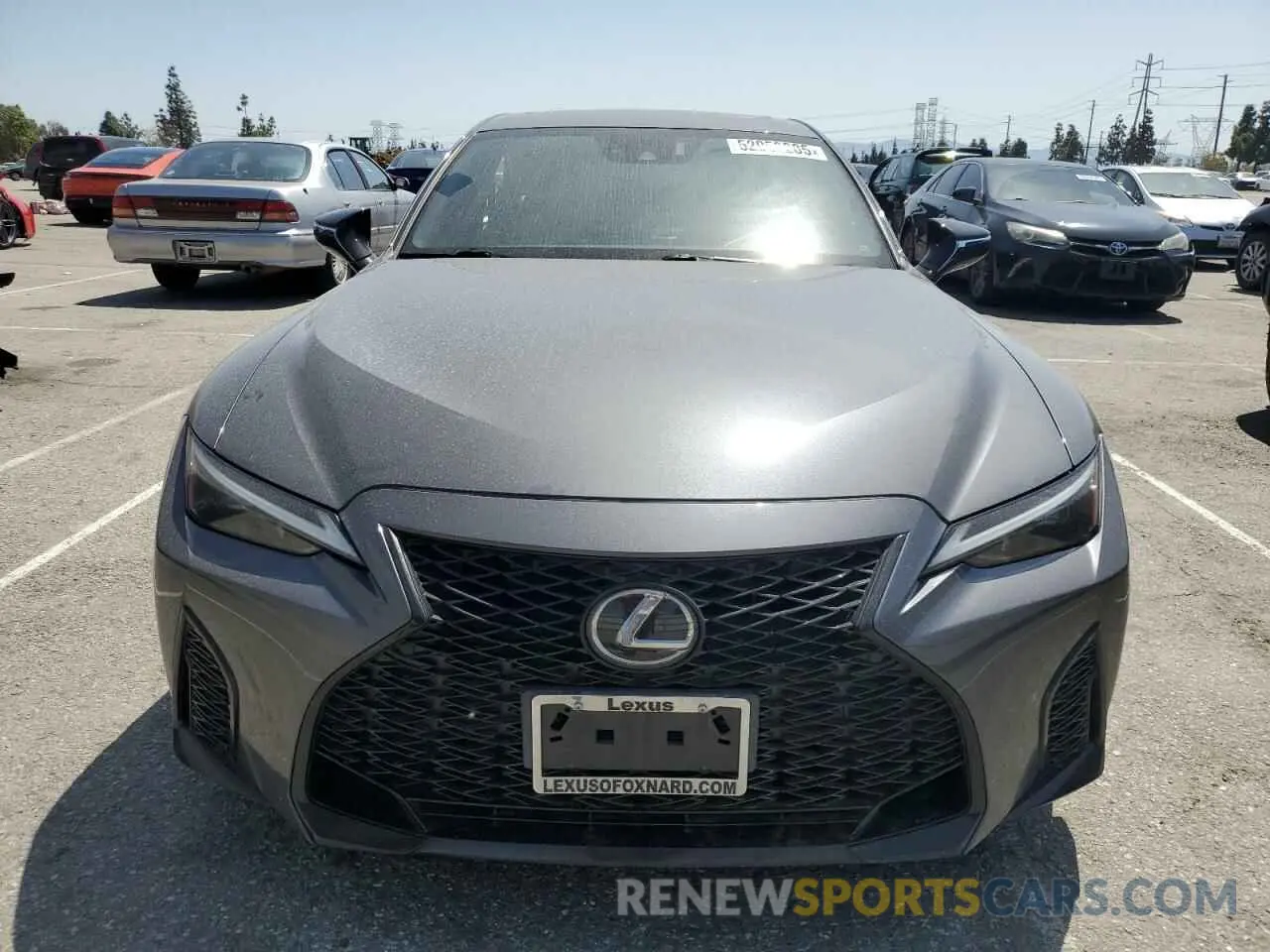 5 Photograph of a damaged car JTHGZ1B27N5055935 LEXUS IS 350 F S 2022