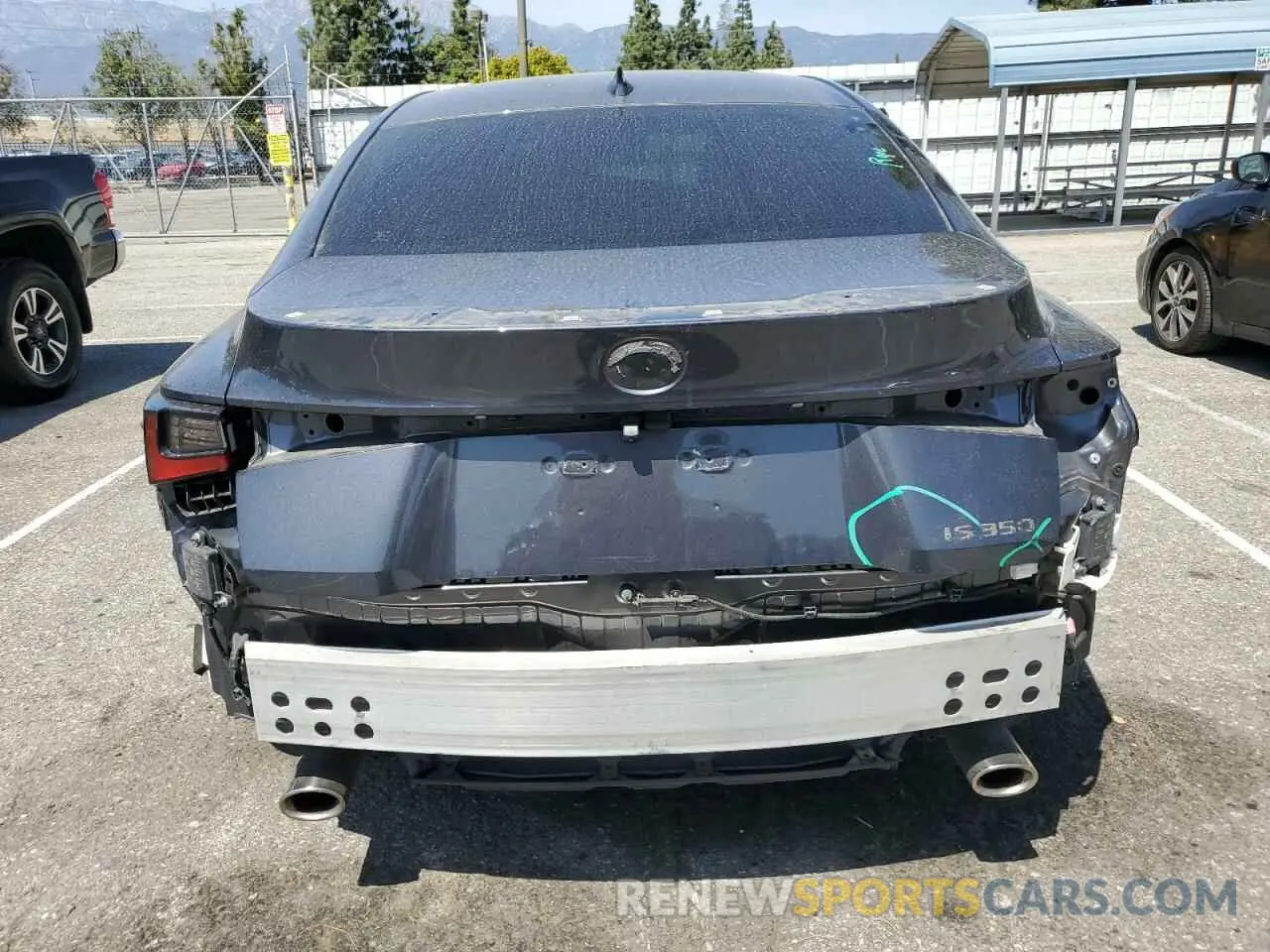 6 Photograph of a damaged car JTHGZ1B27N5055935 LEXUS IS 350 F S 2022