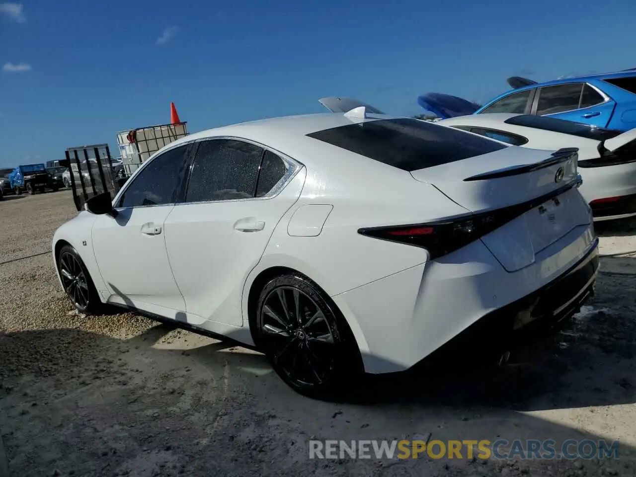 2 Photograph of a damaged car JTHGZ1B28N5052588 LEXUS IS 350 F S 2022