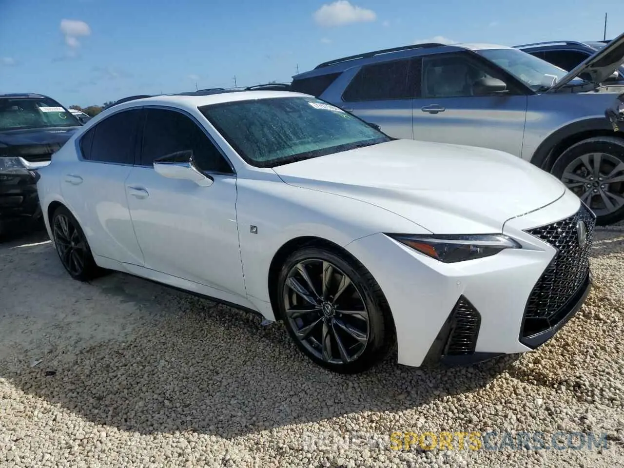 4 Photograph of a damaged car JTHGZ1B28N5052588 LEXUS IS 350 F S 2022