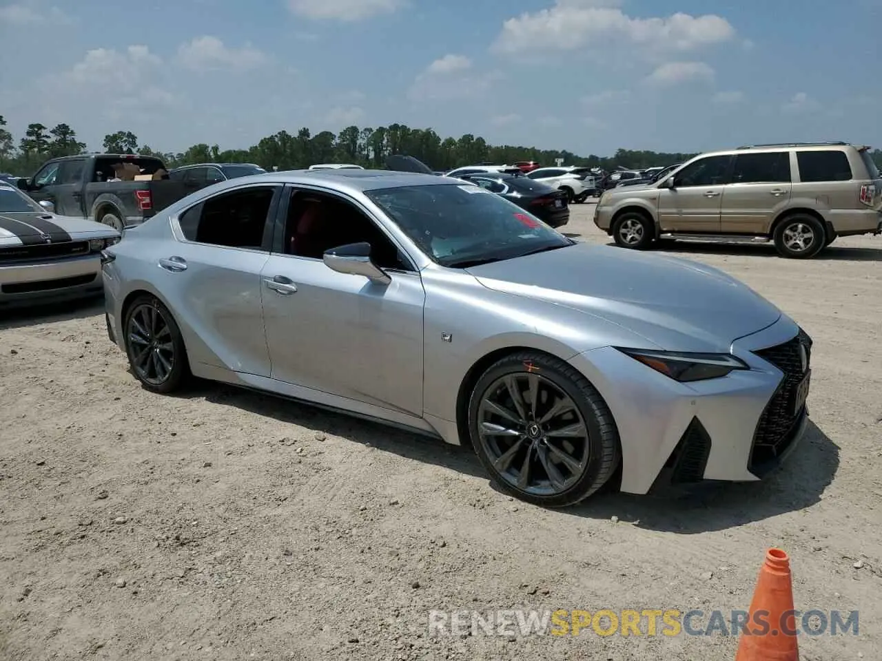 4 Photograph of a damaged car JTHGZ1B28N5054583 LEXUS IS 350 F S 2022