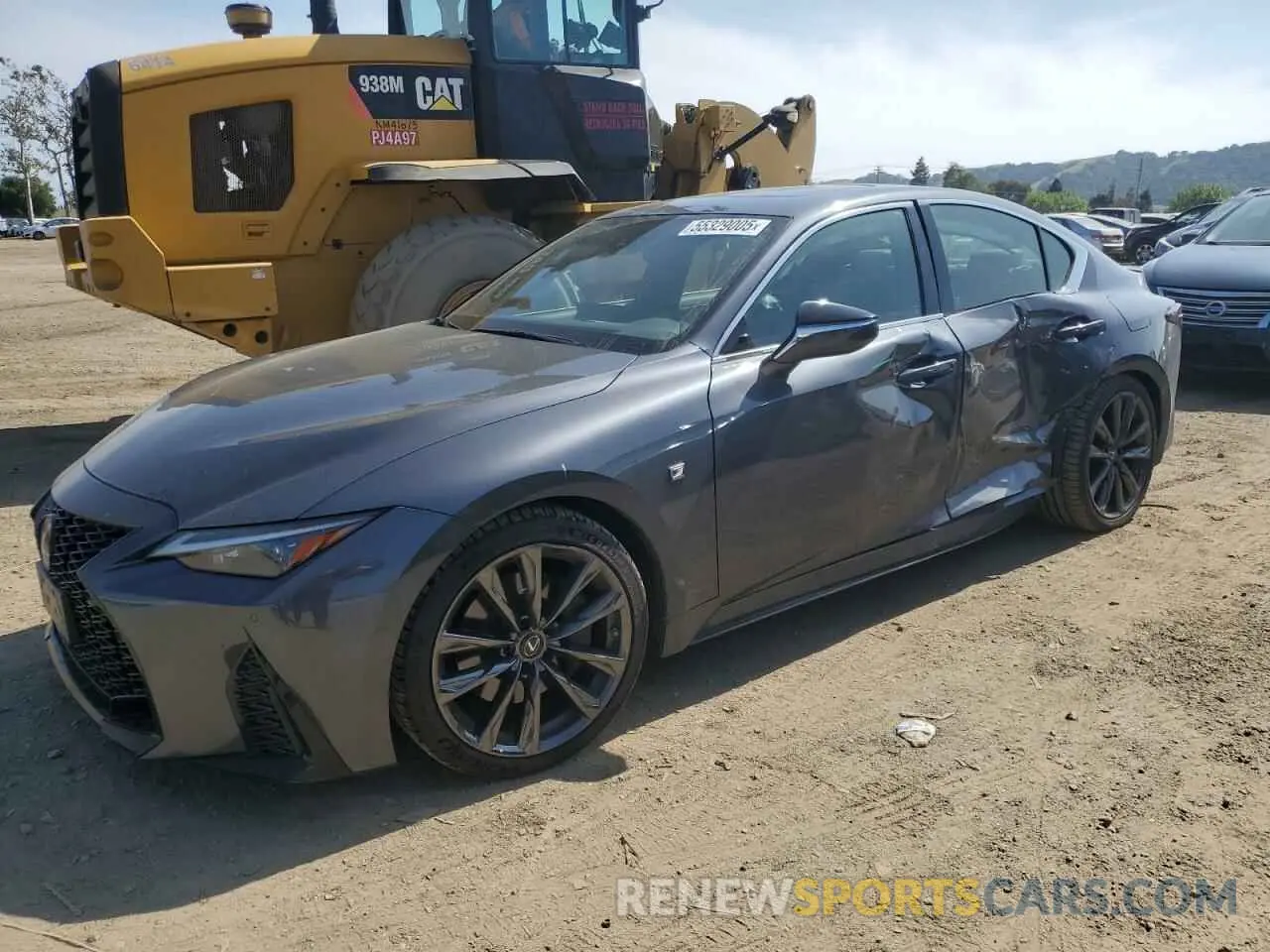 1 Photograph of a damaged car JTHGZ1B28N5055765 LEXUS IS 350 F S 2022