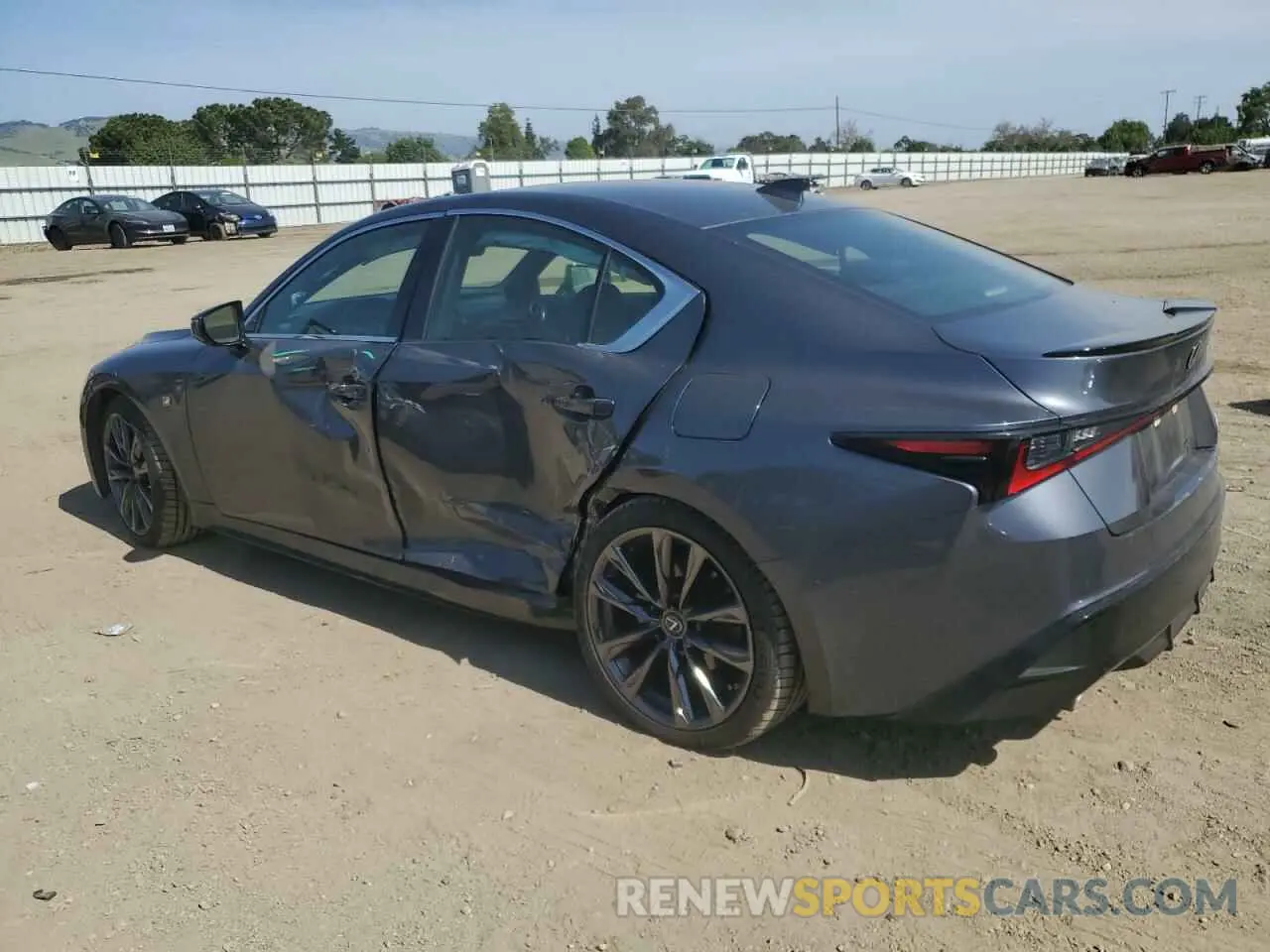 2 Photograph of a damaged car JTHGZ1B28N5055765 LEXUS IS 350 F S 2022
