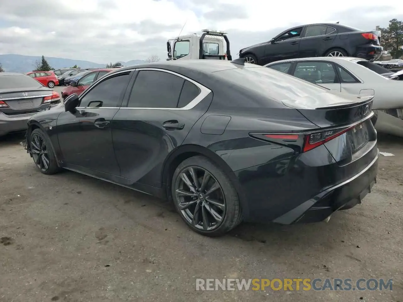 2 Photograph of a damaged car JTHGZ1B28N5056415 LEXUS IS 350 F S 2022