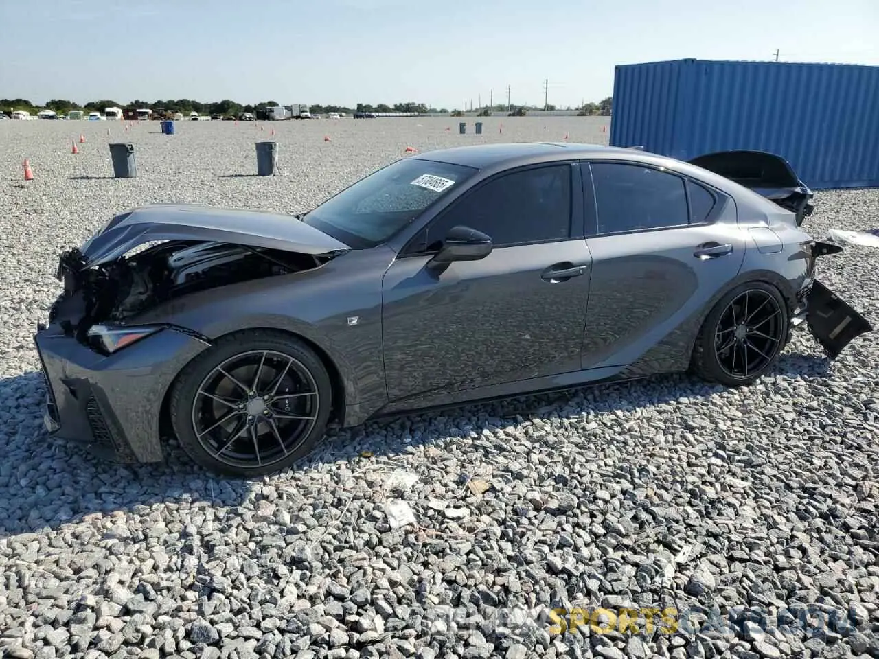 1 Photograph of a damaged car JTHGZ1B2XN5053046 LEXUS IS 350 F S 2022