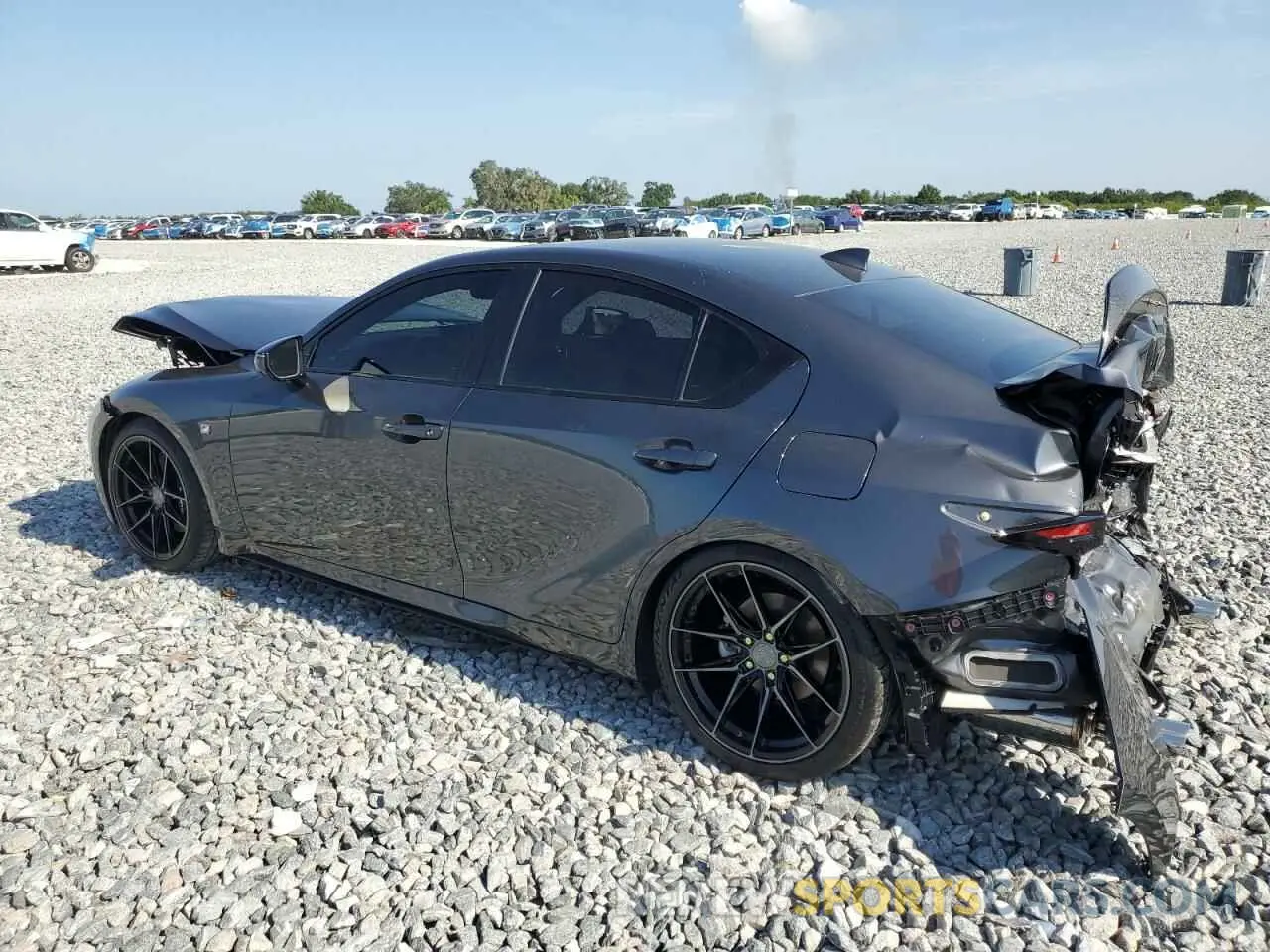 2 Photograph of a damaged car JTHGZ1B2XN5053046 LEXUS IS 350 F S 2022