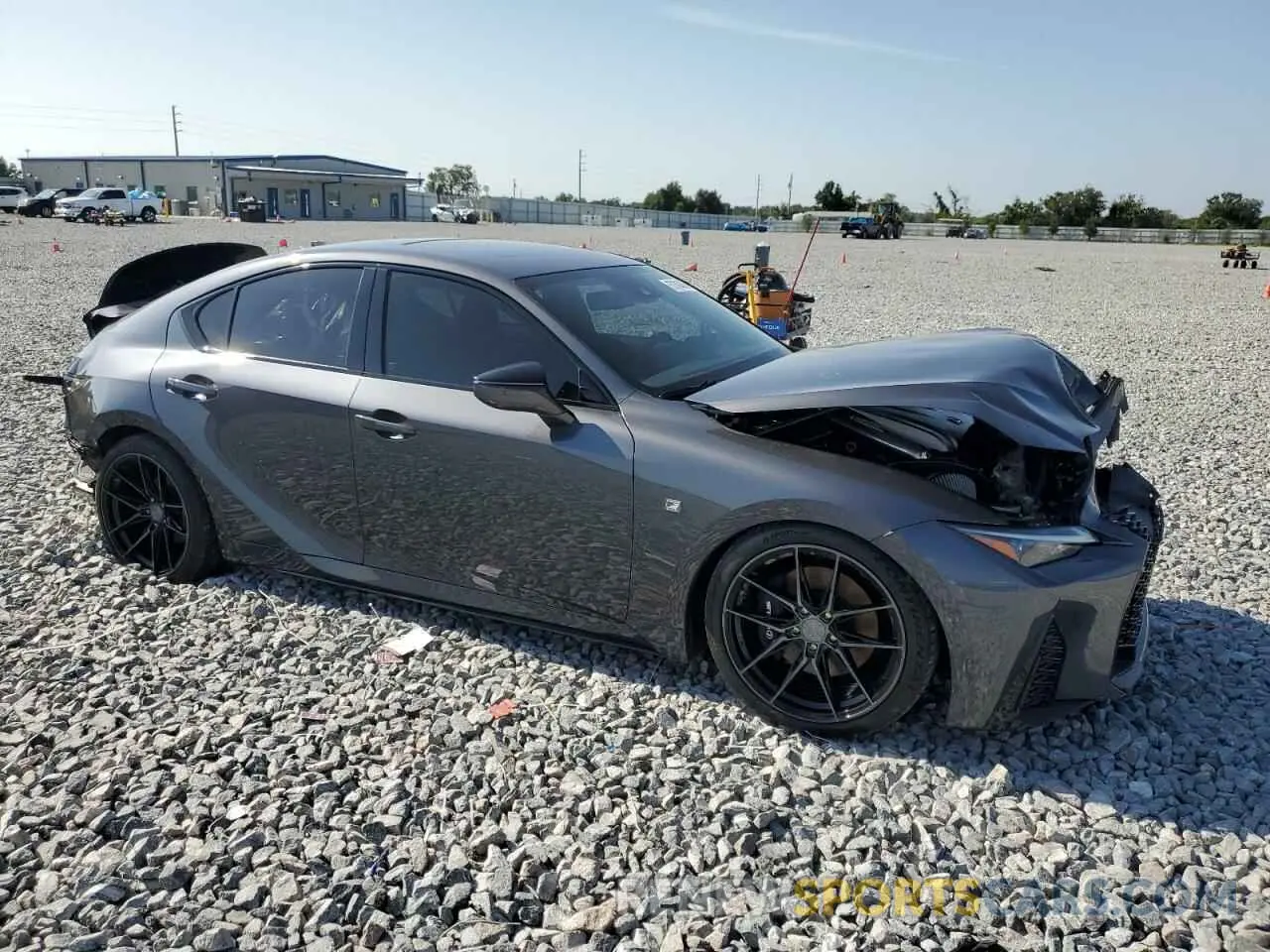 4 Photograph of a damaged car JTHGZ1B2XN5053046 LEXUS IS 350 F S 2022