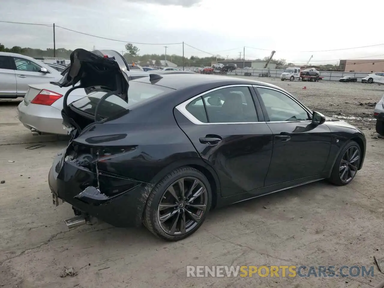 3 Photograph of a damaged car JTHGZ1E21N5024076 LEXUS IS 350 F S 2022