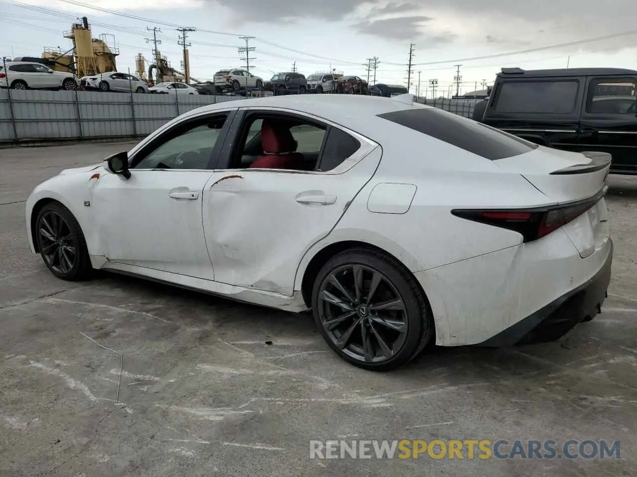 2 Photograph of a damaged car JTHGZ1E25N5023397 LEXUS IS 350 F S 2022