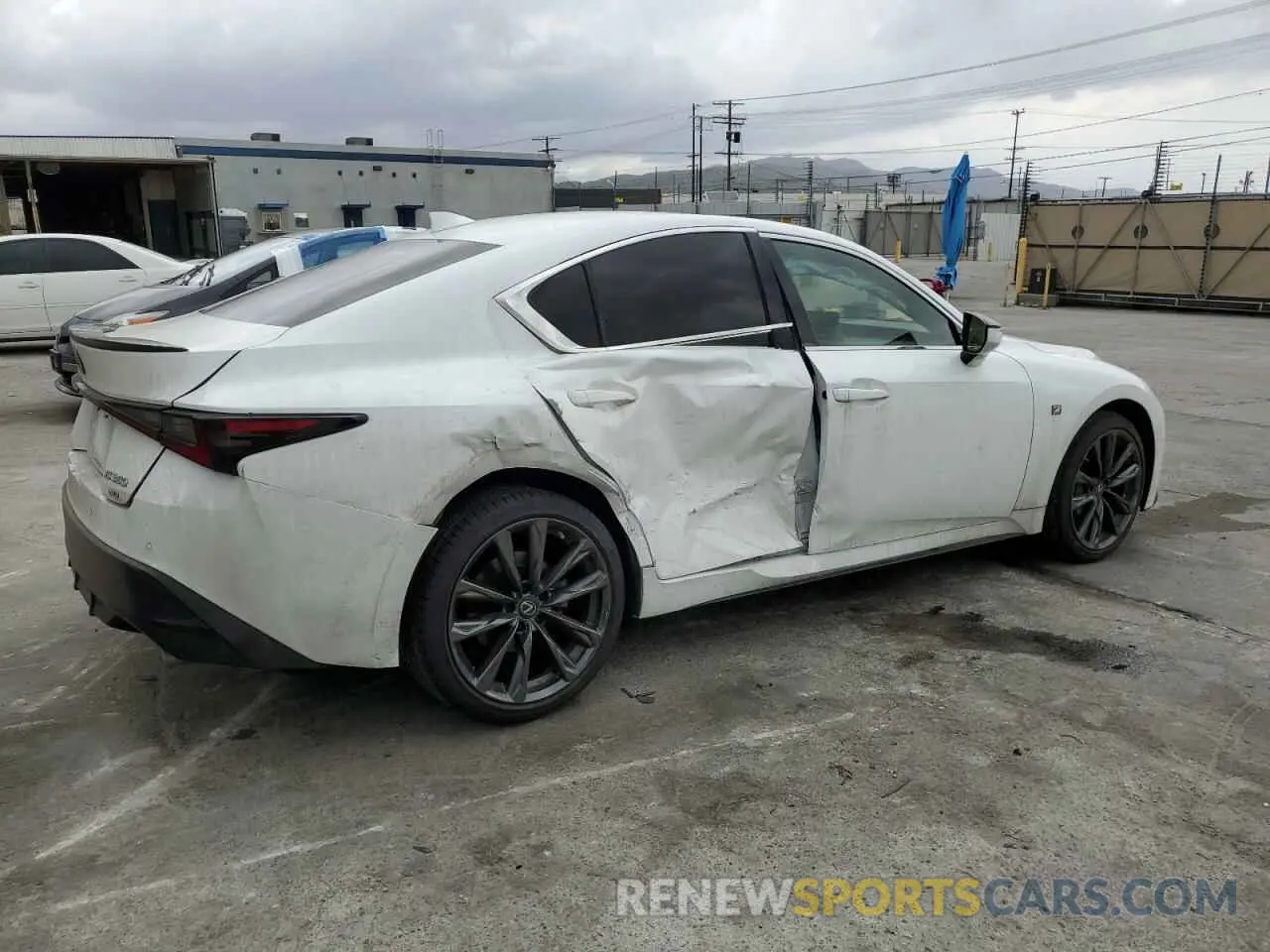 3 Photograph of a damaged car JTHGZ1E25N5023397 LEXUS IS 350 F S 2022