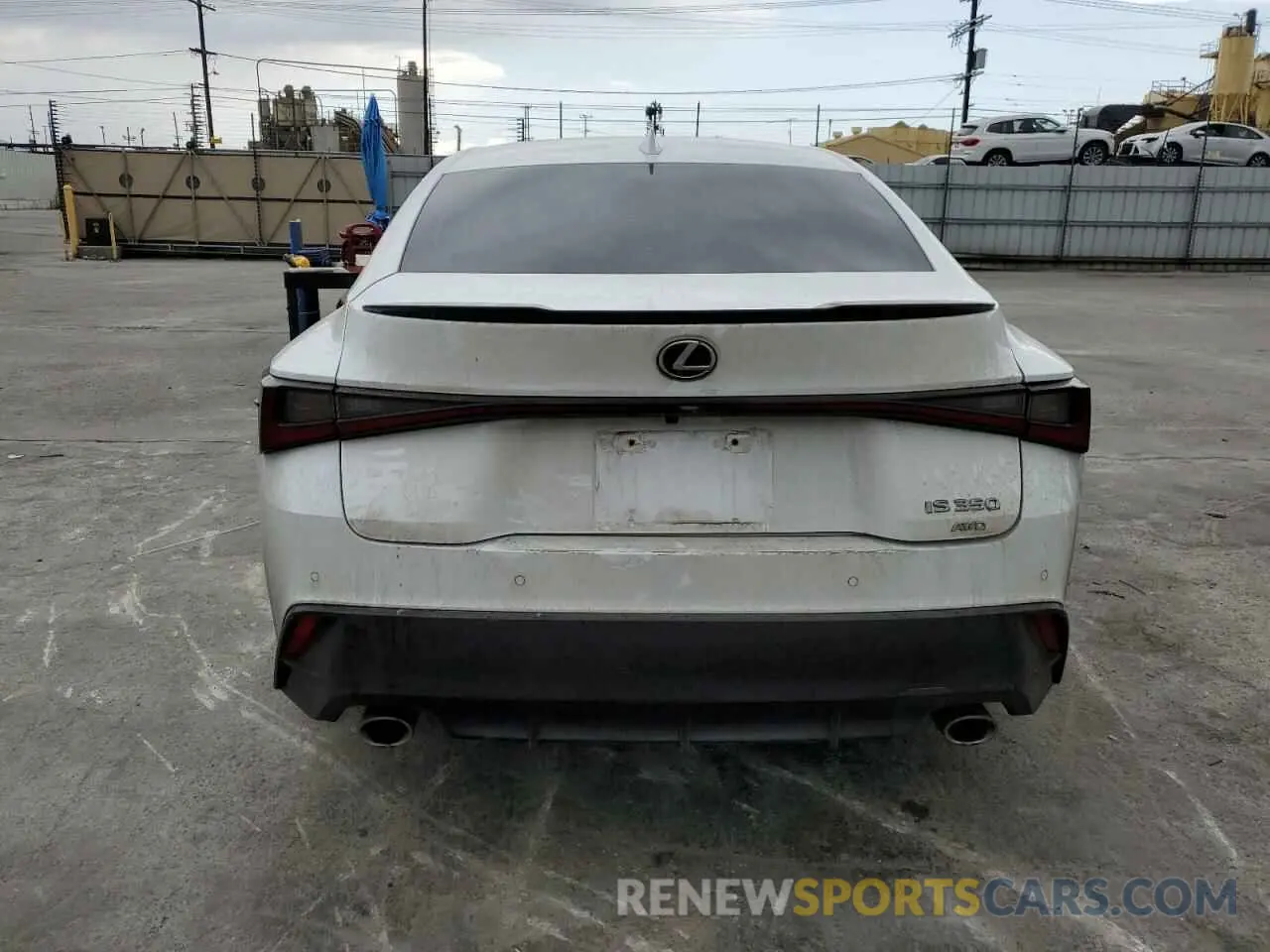 6 Photograph of a damaged car JTHGZ1E25N5023397 LEXUS IS 350 F S 2022