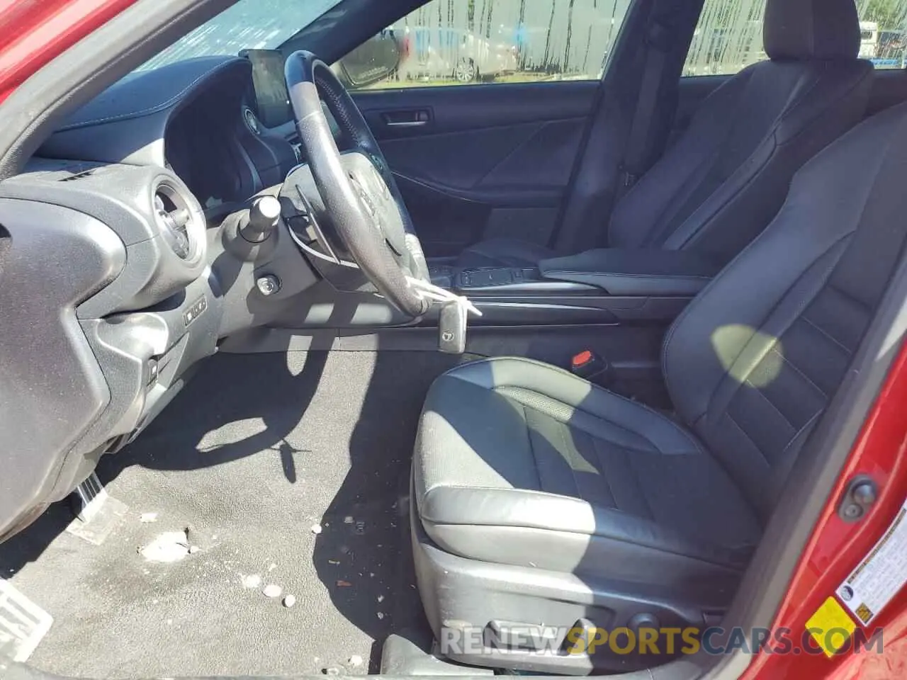 7 Photograph of a damaged car JTHGZ1E25N5026185 LEXUS IS 350 F S 2022