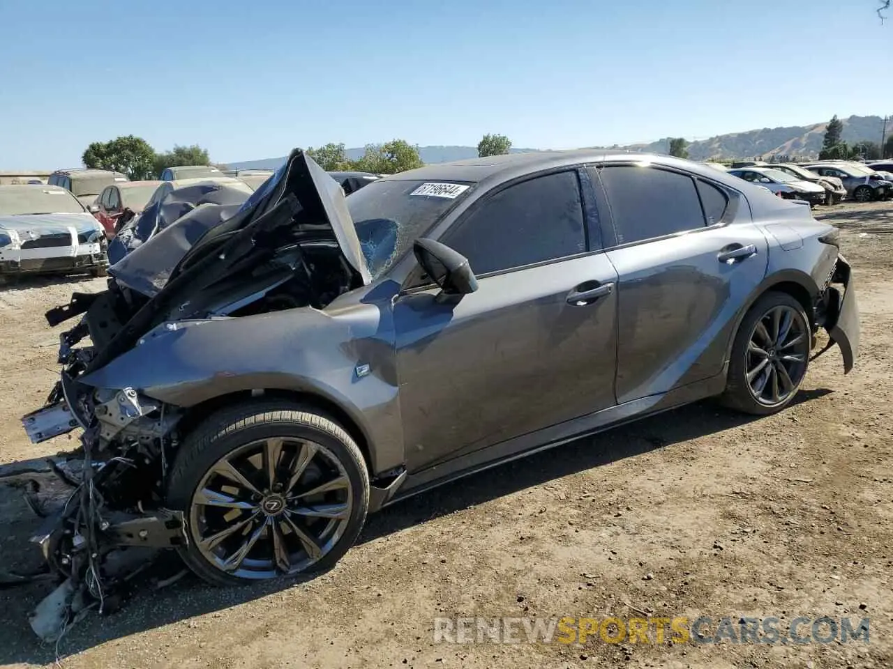1 Photograph of a damaged car JTHGZ1E28N5025337 LEXUS IS 350 F S 2022