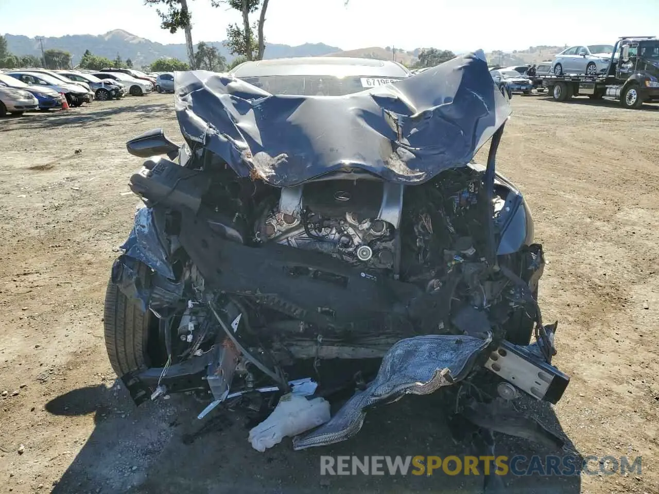 5 Photograph of a damaged car JTHGZ1E28N5025337 LEXUS IS 350 F S 2022