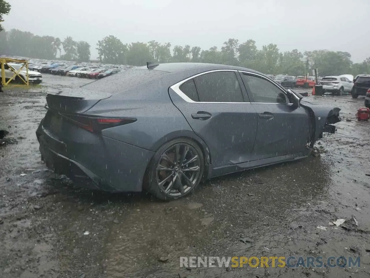 3 Photograph of a damaged car JTHGZ1E2XN5024397 LEXUS IS 350 F S 2022