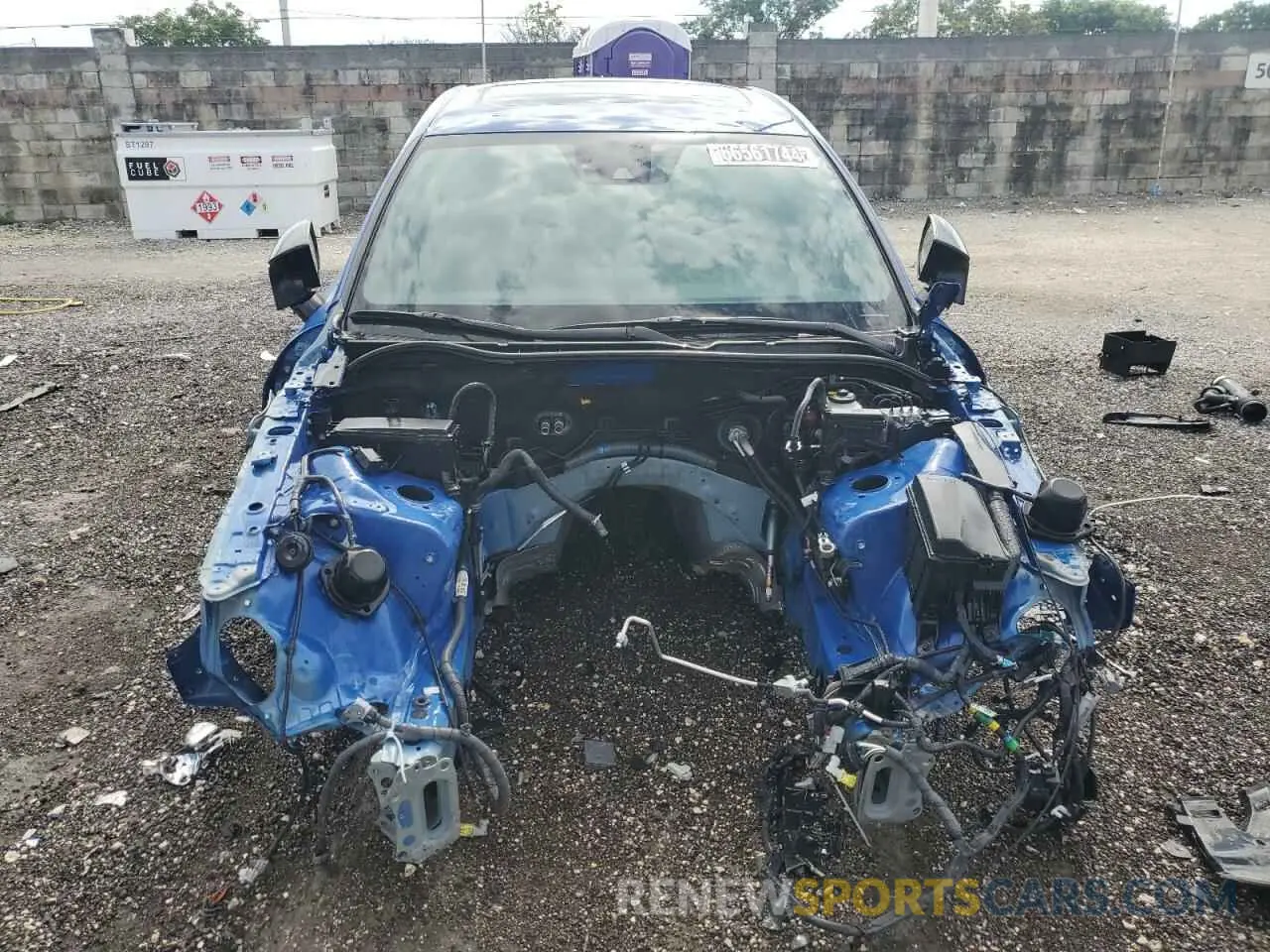 5 Photograph of a damaged car JTHSZ1B28N5050382 LEXUS IS 350 F S 2022