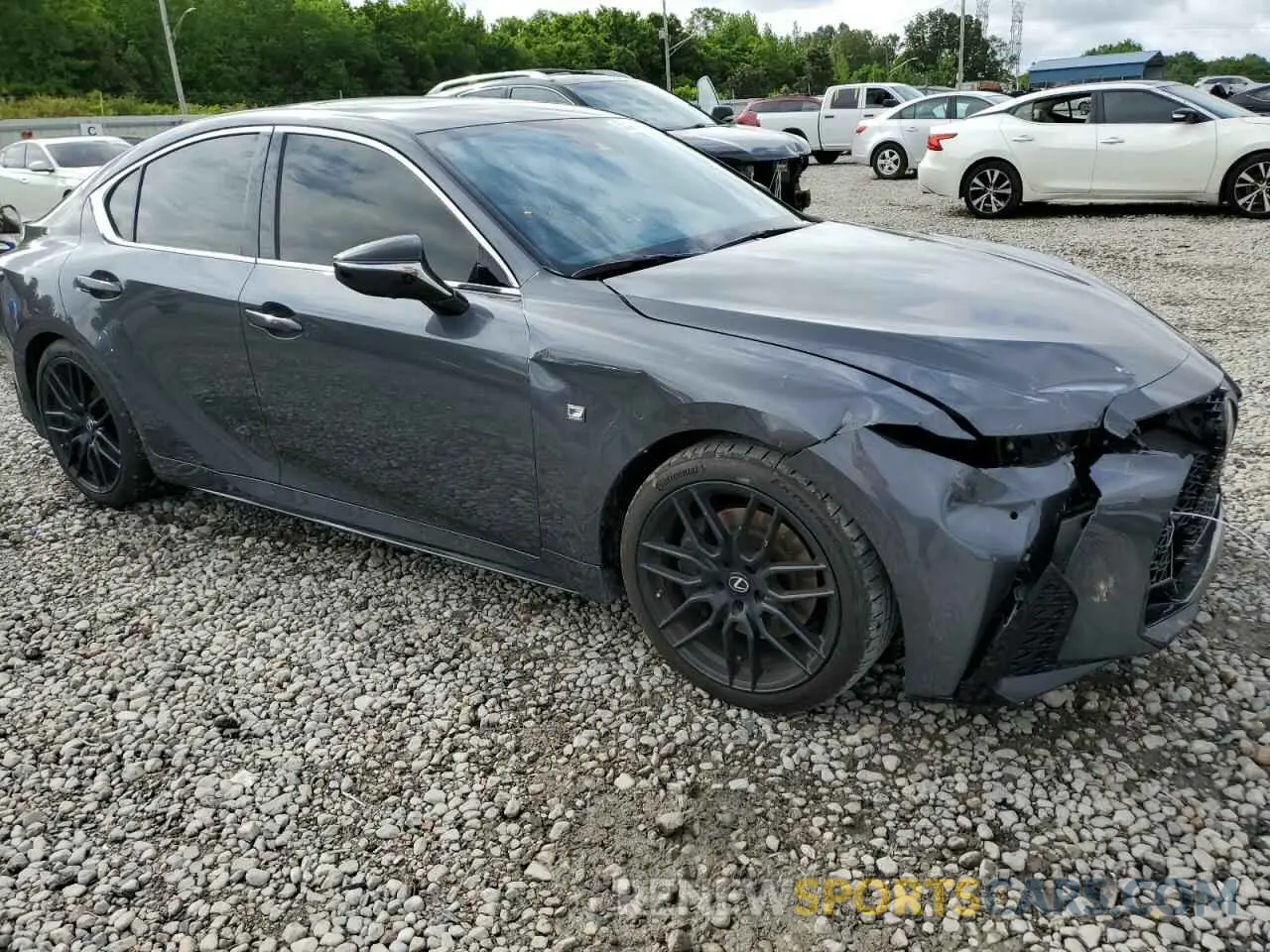 4 Photograph of a damaged car JTHSZ1B28N5052049 LEXUS IS 350 F S 2022