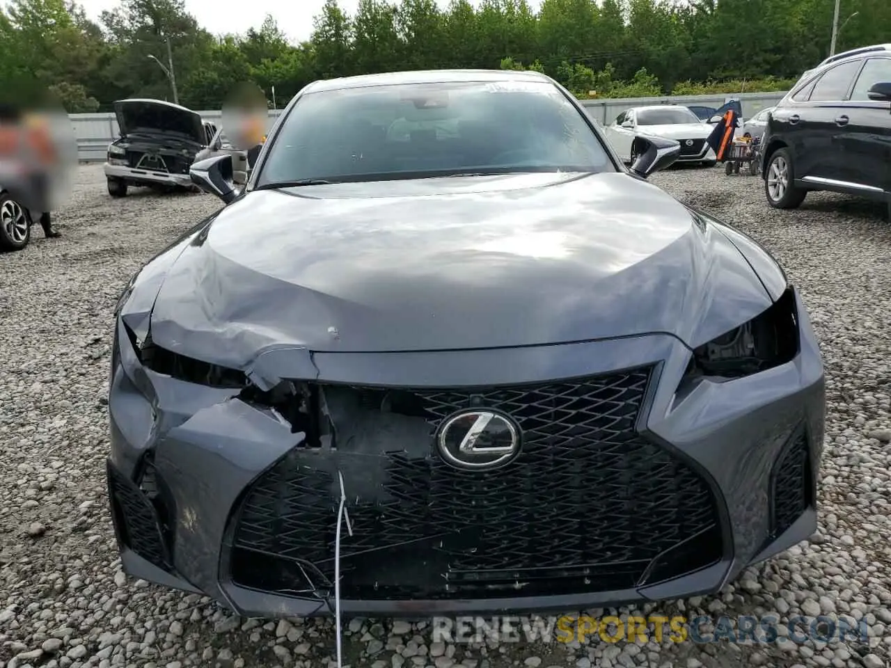 5 Photograph of a damaged car JTHSZ1B28N5052049 LEXUS IS 350 F S 2022