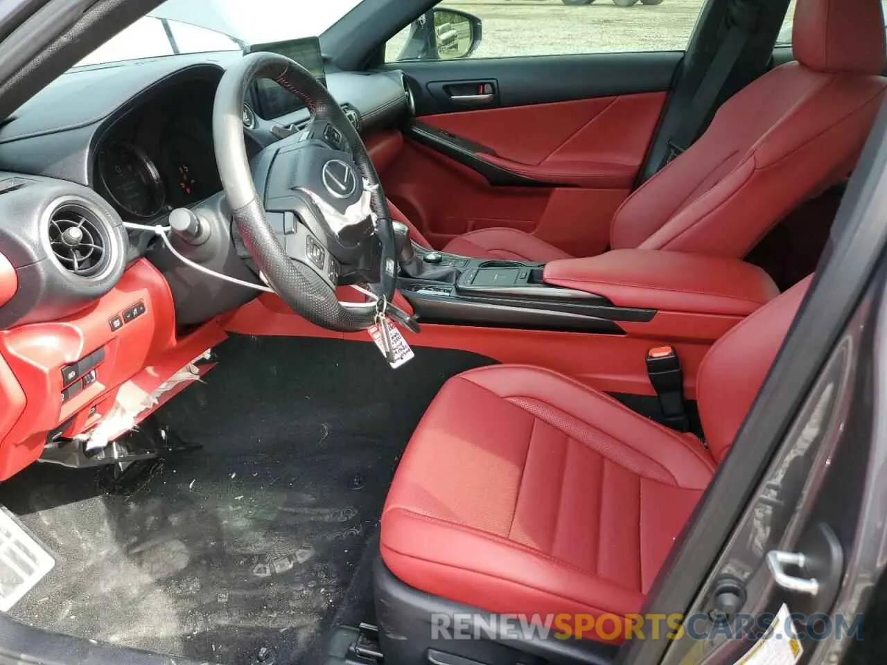 7 Photograph of a damaged car JTHSZ1B28N5052049 LEXUS IS 350 F S 2022