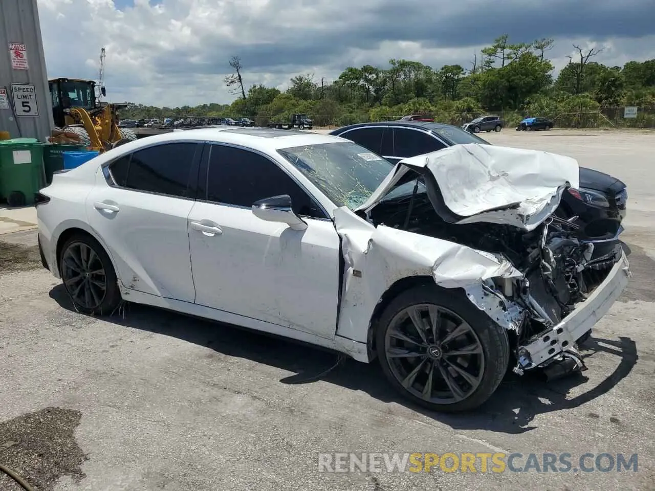 4 Photograph of a damaged car JTHBZ1B29P5067372 LEXUS IS 350 F S 2023