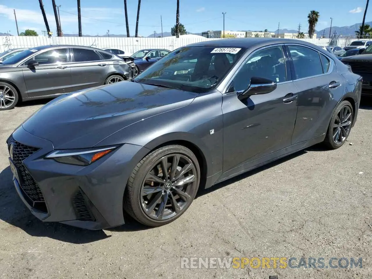 1 Photograph of a damaged car JTHGZ1B20P5062308 LEXUS IS 350 F S 2023