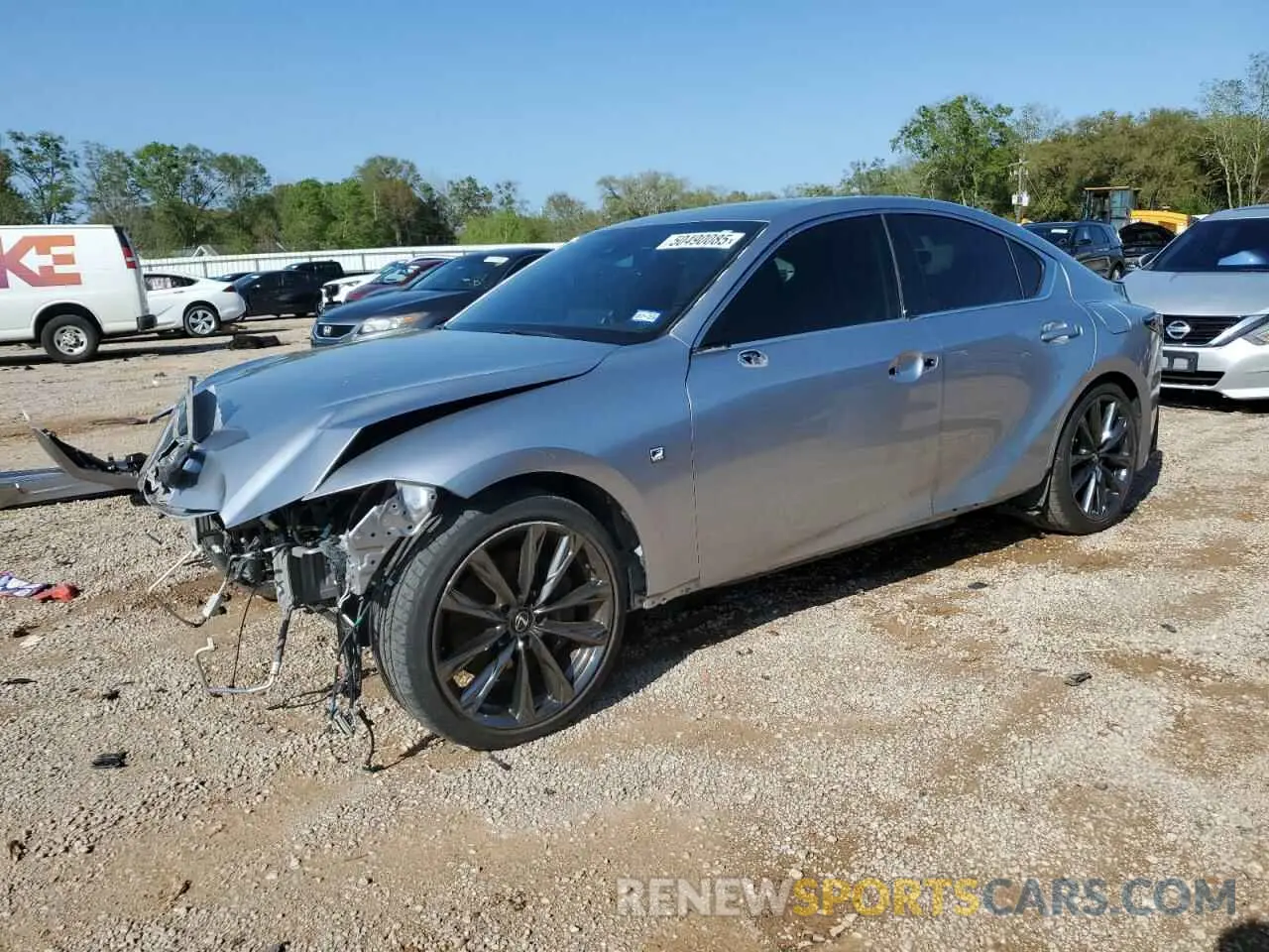 1 Photograph of a damaged car JTHGZ1B20P5064236 LEXUS IS 350 F S 2023