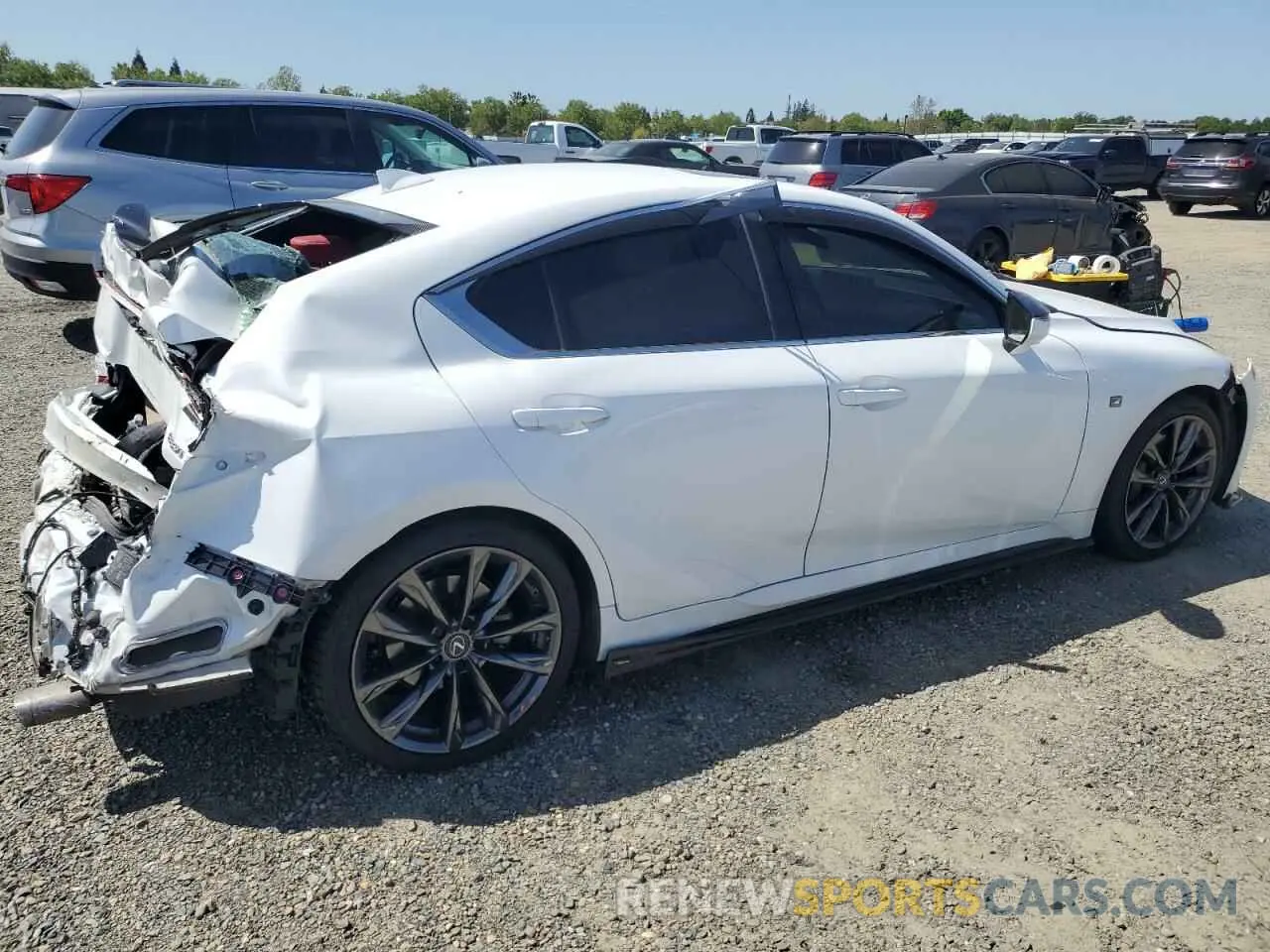 3 Photograph of a damaged car JTHGZ1B21P5058977 LEXUS IS 350 F S 2023