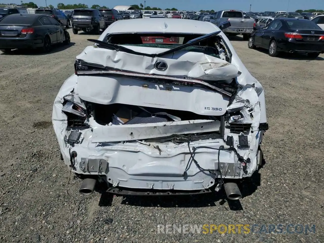 6 Photograph of a damaged car JTHGZ1B21P5058977 LEXUS IS 350 F S 2023